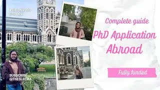 How I Applied for a PhD Abroad | Portal vs Supervisor Route, Documents, Timing & Real Experience