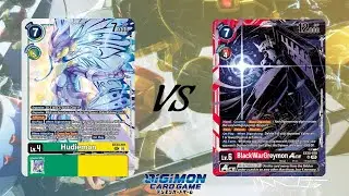 Local Match: Hudiemon Loop VS BlackWargreymon | Digimon TCG