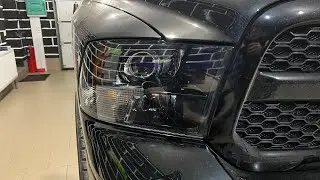 RAM 1500 Classic - headlight tuning, lens installation, LED Expression Drive
