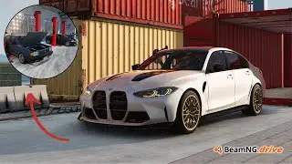 Mandei minha BMW M3 CS da ITÁLIA ao BRASIL de NAVIO! Oficina Realista - BeamNG.Drive