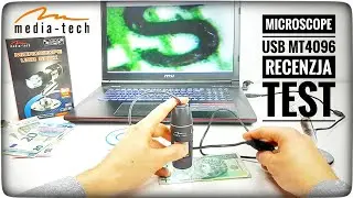 Mikroskop USB MEDIA-TECH MT4096 recenzja test | ForumWiedzy