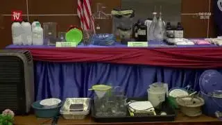 Cops uncover two drug labs with arrests of 14 triad members