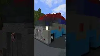 Building Paw Patrol in Minecraft #harwould #minecraftshorts #pawpatrol #pawpatrolminecraft