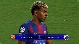 FULL HIGHLIGHT 4-1 FC BARCELONA VS FC COPENHAGEN !! UEFA CHAMPIONS LEAGUE 2025/26 LAMINE YAMAL GOAL
