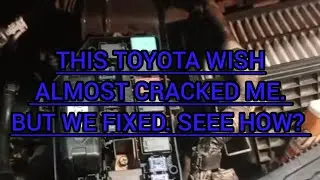 TOYOTA WISH- CRANK NO START. DIAGNOSIS AND REPAIR. ECU WIRING CIRCUITS PROBLEM