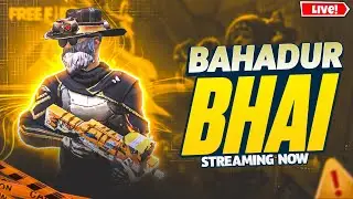 FREE FIRE LIVE 🔴 Rank Push + Headshots | Bahadur Gamerz