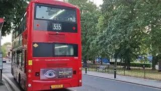 Arriva London HV43 LJ11EFO Bus Route 335