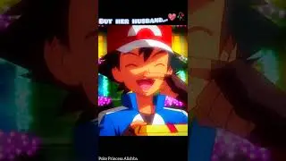 Pokemon:- Dawn & her husband ❣️[Ash] // #pokemon #ash #pearlshipping #shorts #anime