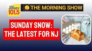 Latest: Sunday snow for New Jersey