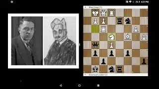 Sacrifice Queen dangerous Emanuel Lasker / Euwe vs Lasker (1934)