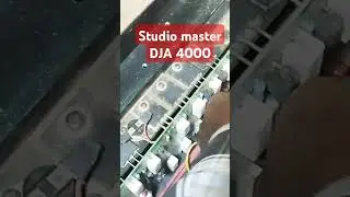 STUDIO MASTER DJA 4000 (REPAIRING) #amplifier
