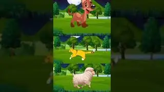 Dog,Cat and Sheep Animal Song for Kids Learning #thedogsaysbowbow #amulyakids #nurseryrhymessongs