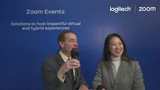 Logitech and Zoom Interview at ISE 2023