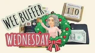 Vlogmas Day 10 | Wee Buffer Wednesday | Saving Challenges