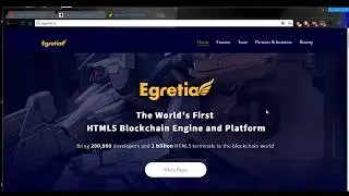 Egretia ICO 2018 - обзор проекта.