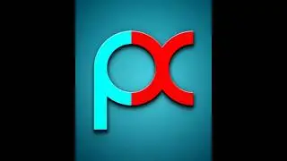 Coreldraw Tutorial - Creative Letter P + X Logo Design in Coreldraw