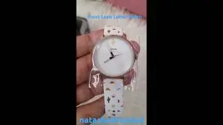 Review Fossil Lexie Luther Quartz White Dial Ladies Watch BQ3625 #fossil #fossilwatch