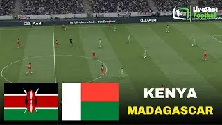 KENYA vs MADAGASCAR  🔴 Africa Nations Championship  Match Simulation video game