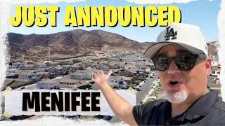 The NEWEST New Builds in Menifee CA | Where to Buy a New House in SoCal | Trailview: Cimarron Ridge