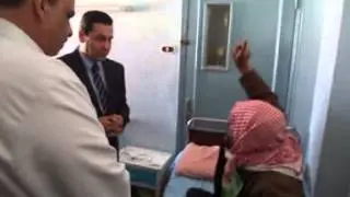 محافظ الشرقية يتفقد مستشفي فاقوس العام