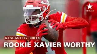 Chiefs' Rookie WR Xavier Worthy Is Ready For Offense, Mahomes And KC Barbecue