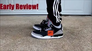 Black Cement 3 2018 Early On Feet Review!