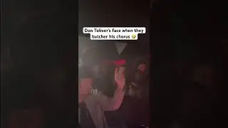 Don Toliver&rsquo;s face when they butcher his chorus 🤣 #dontoliver #gunna #londonclubs