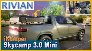 iKamper Skycamp 3.0 Mini review - Rivian R1T - Overland Expo 2022 | Rivian Dad