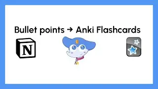 How to convert bullet points into Anki flashcards with 2anki.net