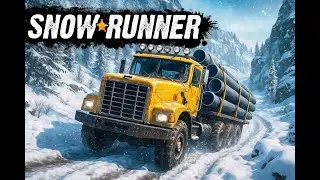 SnowRunner Russia Map Gameplay  Extreme Offroad Adventure in Siberia