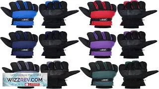 Bencailor 6 Pairs Kids Winter Gloves Waterproof Snow Ski Gloves Windproof Kids Review