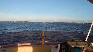 Swift Trawler 34 at high speed
