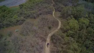 quick shot of the middle of rodeo trail