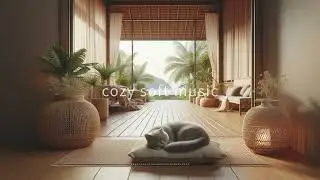 [Playlist] Cozy Soft Ambient Background Music | Cozy Cat | 1 Hour