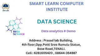 #datascience #dataanalytics #demo