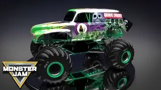 Grave Digger Chrome - New Look for Monster Jam 2016! | Monster Jam