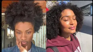 SIMPLE AND CUTE NATURAL HAIRSTYLES 🥺💫