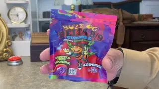 Buzz OG Double Stinger Gummiez 420mg 2500mg Honest Review w/ Effects!