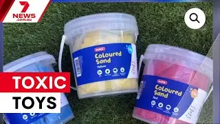 Asbestos found in children's sand toys | 7NEWS