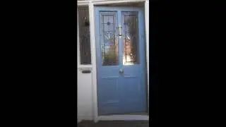 Restoration and Painting of Dublin Georgian Front Door