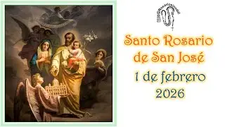 Rosario a San José  de hoy 1 febrero