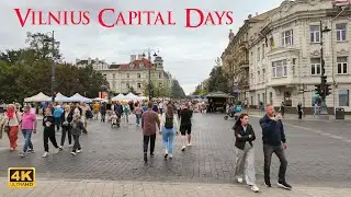 Vilnius Capital Days, Walking tour 4K