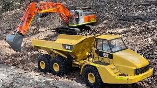 RC Trucks and Earthworks. Coming Soon. RC Fourbieman.