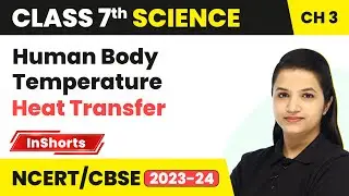 Human Body Temperature, Heat Transfer | Class 7 Science Chapter 3 | Heat