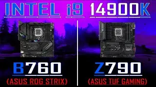 B760 vs Z790 || Intel Motherboard || PC GAMES BENCHMARK TEST ||