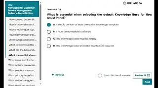 Now Assist for CSM Delivery Accreditation