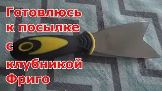 Клубника Фриго. Подготовка к посадке. Отказ от минваты,  приспособление для посадки, грунт, стеллаж