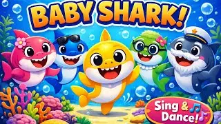 Baby Shark Dance | Fun Kids Song | Nursery Rhymes#BabyShark #KidsSongs #NurseryRhymes