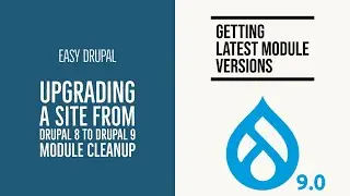 Drupal 8 to Drupal 9 upgrade - get latest versions using composer