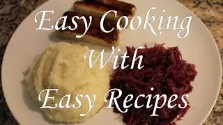 Simple German Recipe - Mashed Potatoes (Kartoffelbrei)